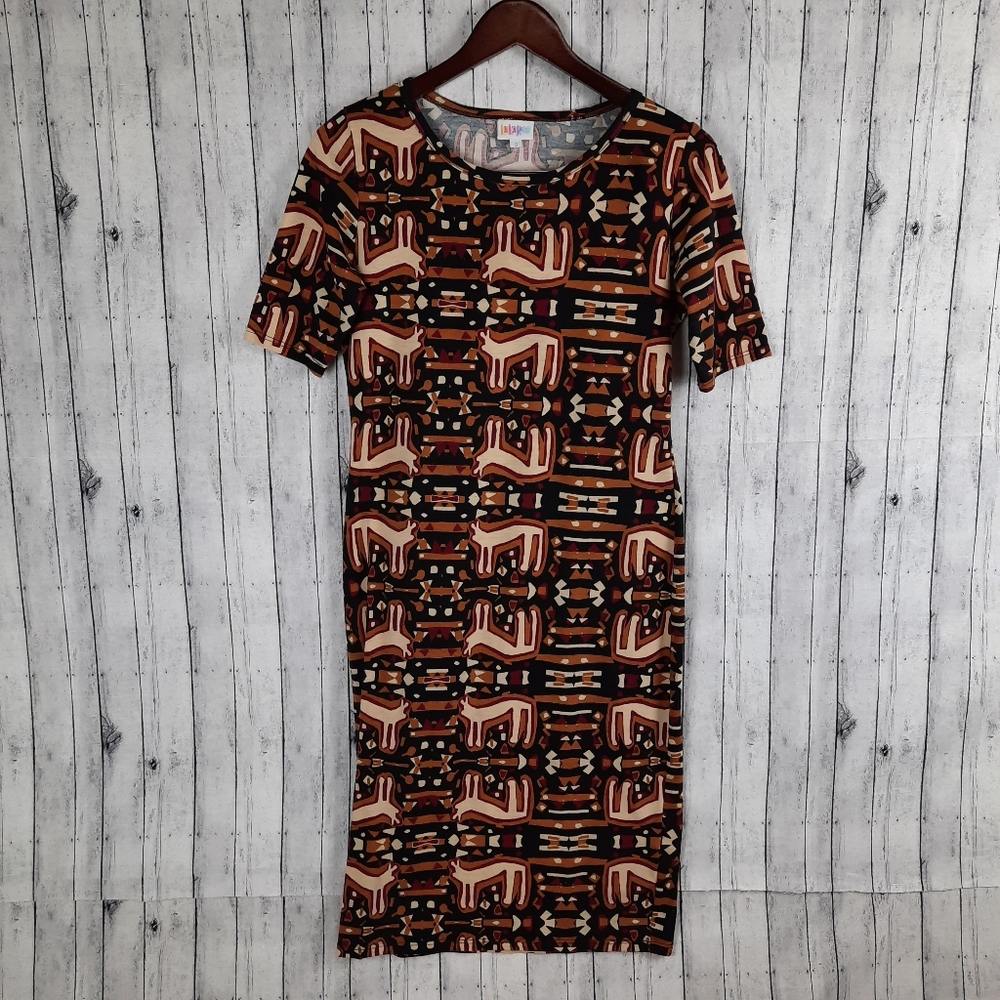 Lularoe Shirt Dress Women's Small Made in USA